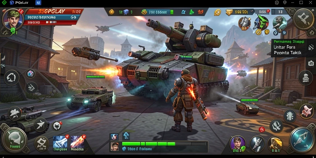 Tampilan menarik dari gameplay 95PGPLAY saat bertempur.