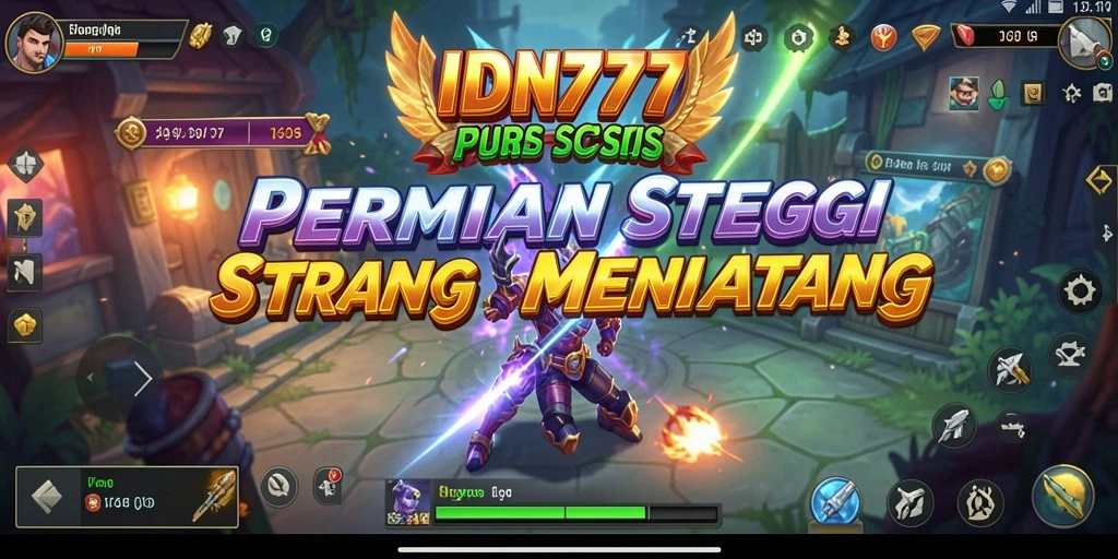Tampilan gameplay SLG IDN777 yang menegangkan dan strategis.