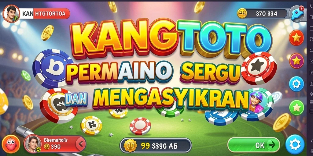 Tampilan utama KANGTOTO dengan gameplay Bingo yang seru.