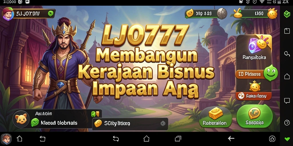 Tampilan gameplay LJO777 yang menarik dan interaktif.