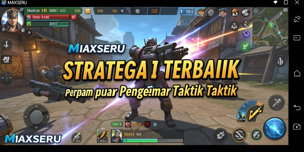 Screenshot gameplay <strong>MAXSERU</strong> yang menampilkan aksi strategi yang seru.