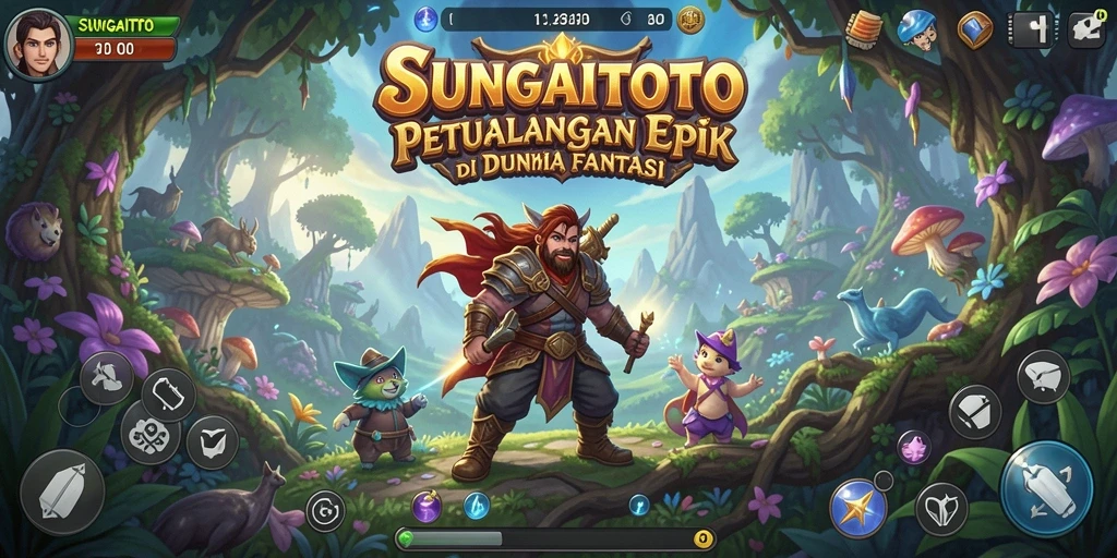 Tangkapan layar menunjukkan aksi pertarungan seru dalam SUNGAITOTO.